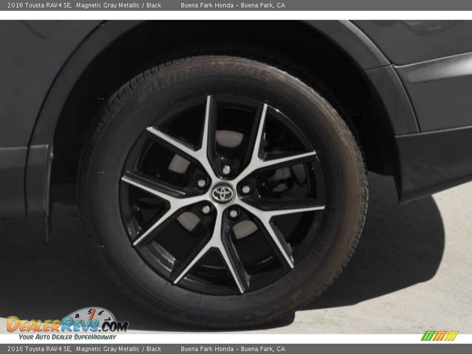 2016 Toyota RAV4 SE Magnetic Gray Metallic / Black Photo #35