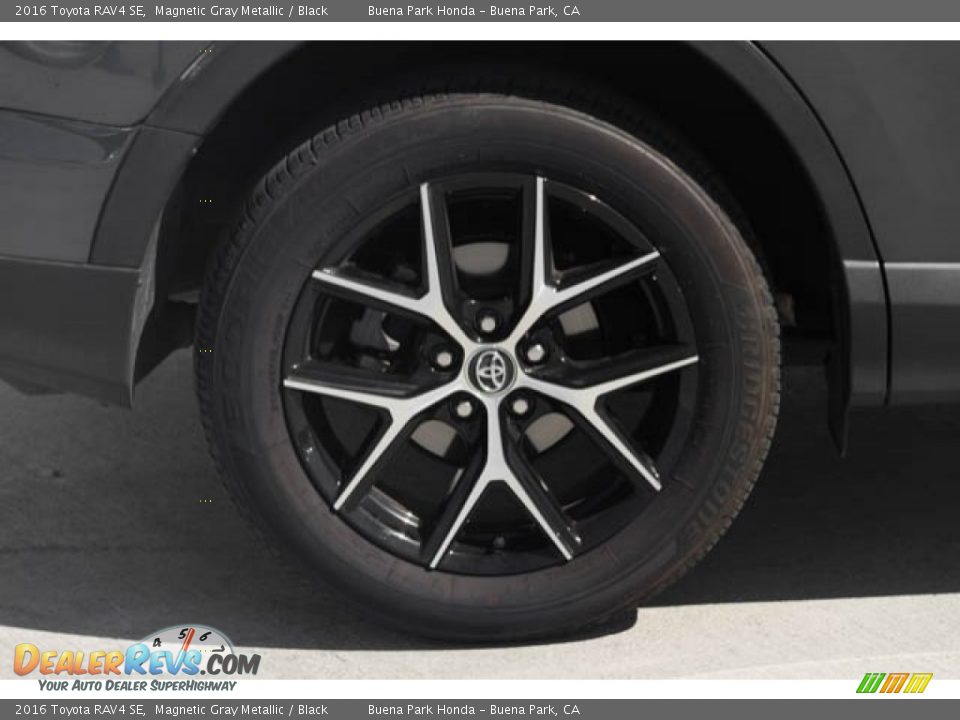 2016 Toyota RAV4 SE Magnetic Gray Metallic / Black Photo #36