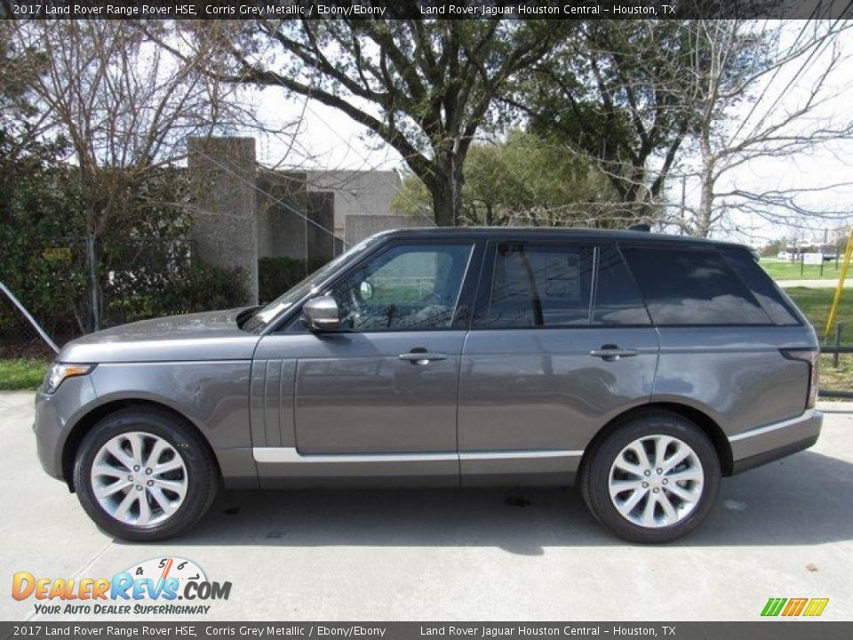 2017 Land Rover Range Rover HSE Corris Grey Metallic / Ebony/Ebony Photo #8