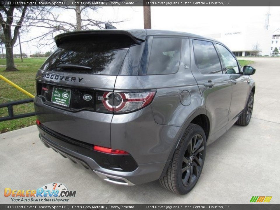 2018 Land Rover Discovery Sport HSE Corris Grey Metallic / Ebony/Pimento Photo #7