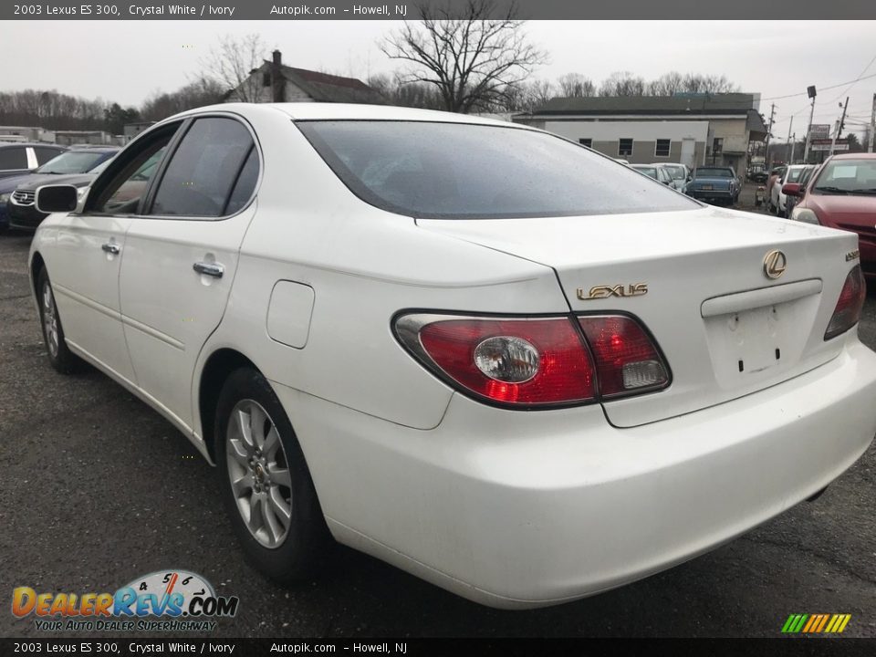 2003 Lexus ES 300 Crystal White / Ivory Photo #4