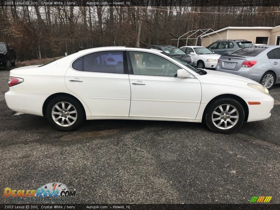 2003 Lexus ES 300 Crystal White / Ivory Photo #9