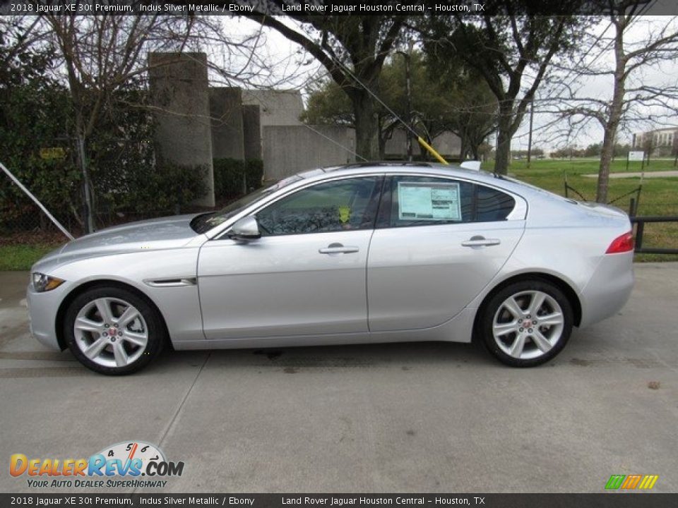 Indus Silver Metallic 2018 Jaguar XE 30t Premium Photo #11
