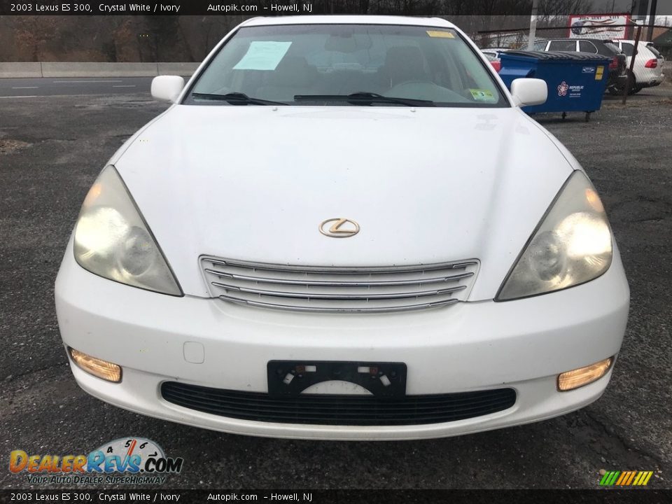2003 Lexus ES 300 Crystal White / Ivory Photo #11