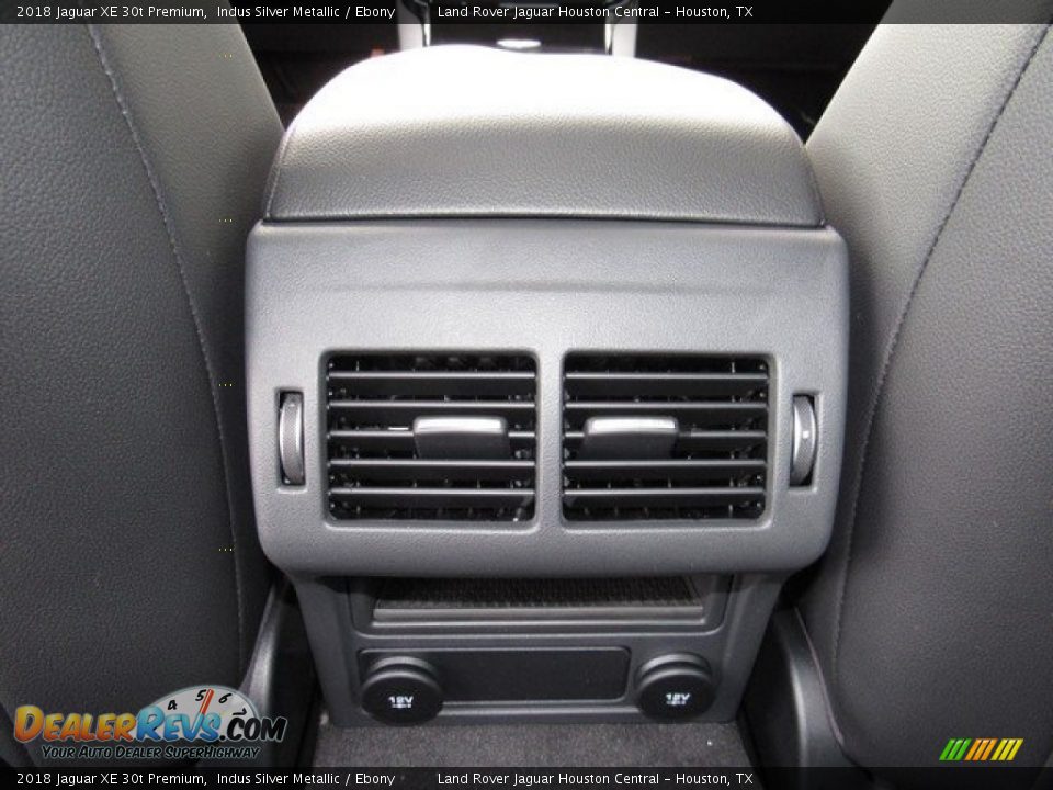 2018 Jaguar XE 30t Premium Indus Silver Metallic / Ebony Photo #16