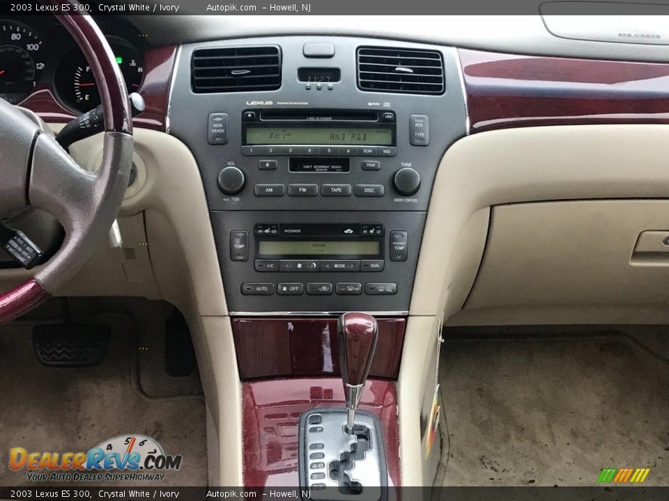 2003 Lexus ES 300 Crystal White / Ivory Photo #14