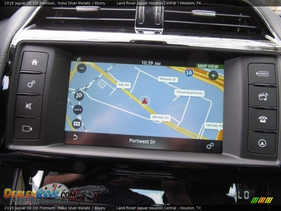 2018 Jaguar XE 30t Premium Indus Silver Metallic / Ebony Photo #32