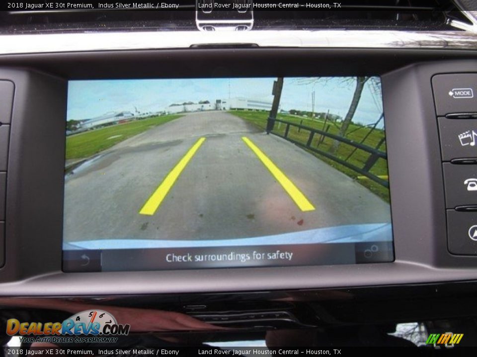 2018 Jaguar XE 30t Premium Indus Silver Metallic / Ebony Photo #33