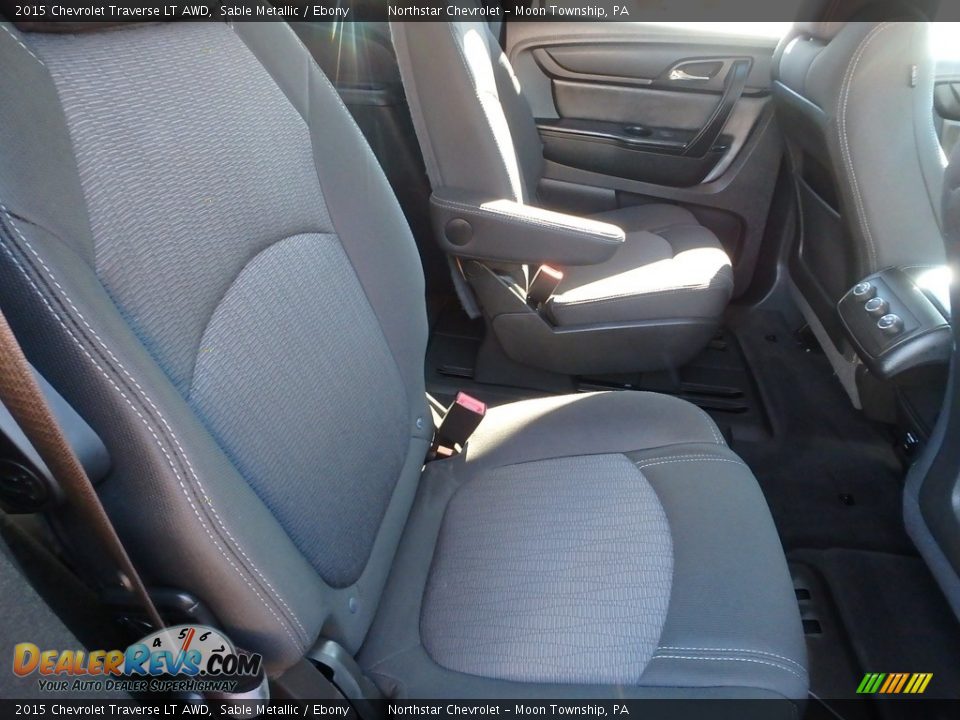 2015 Chevrolet Traverse LT AWD Sable Metallic / Ebony Photo #18