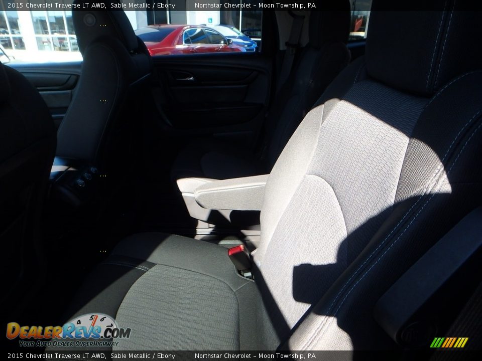 2015 Chevrolet Traverse LT AWD Sable Metallic / Ebony Photo #21