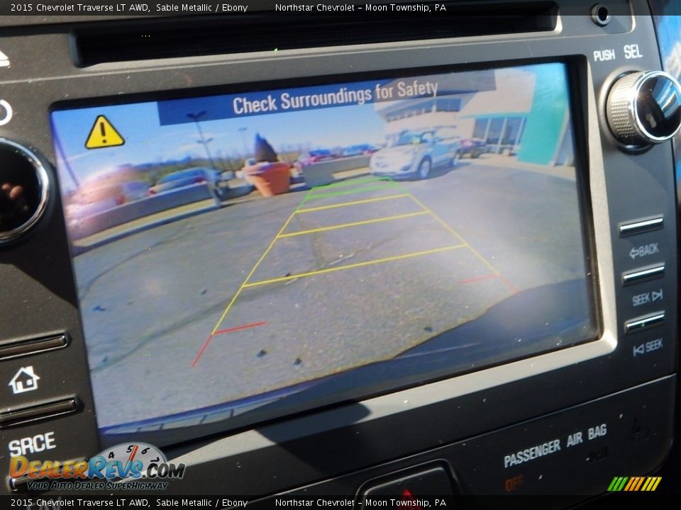 2015 Chevrolet Traverse LT AWD Sable Metallic / Ebony Photo #30