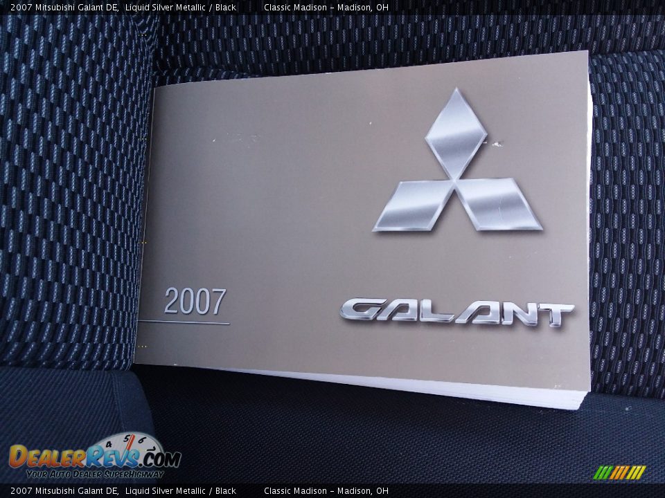 2007 Mitsubishi Galant DE Liquid Silver Metallic / Black Photo #16