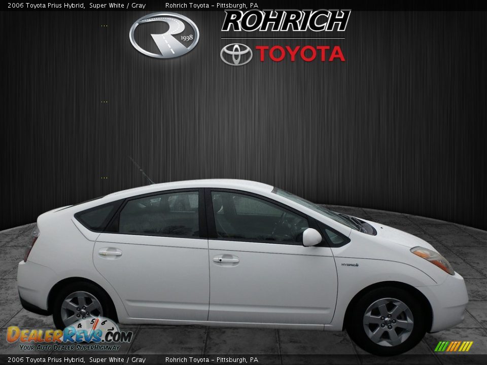 2006 Toyota Prius Hybrid Super White / Gray Photo #2