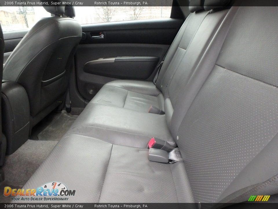 2006 Toyota Prius Hybrid Super White / Gray Photo #7