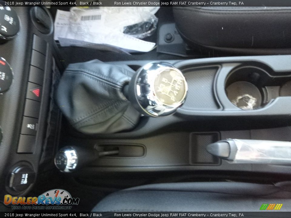 2018 Jeep Wrangler Unlimited Sport 4x4 Black / Black Photo #20