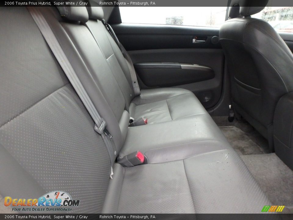 2006 Toyota Prius Hybrid Super White / Gray Photo #15