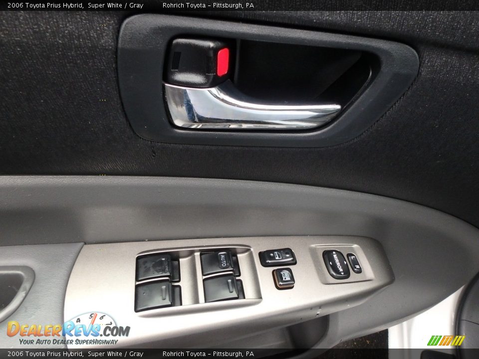 2006 Toyota Prius Hybrid Super White / Gray Photo #19