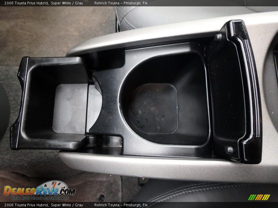 2006 Toyota Prius Hybrid Super White / Gray Photo #22