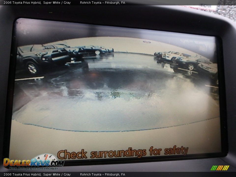 2006 Toyota Prius Hybrid Super White / Gray Photo #25