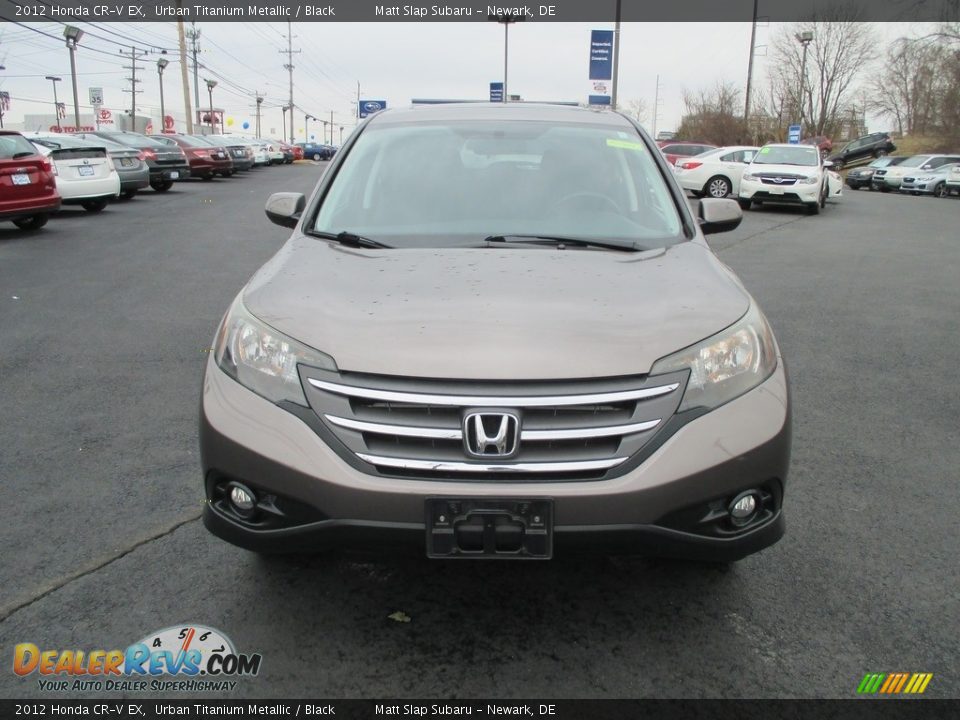 2012 Honda CR-V EX Urban Titanium Metallic / Black Photo #3