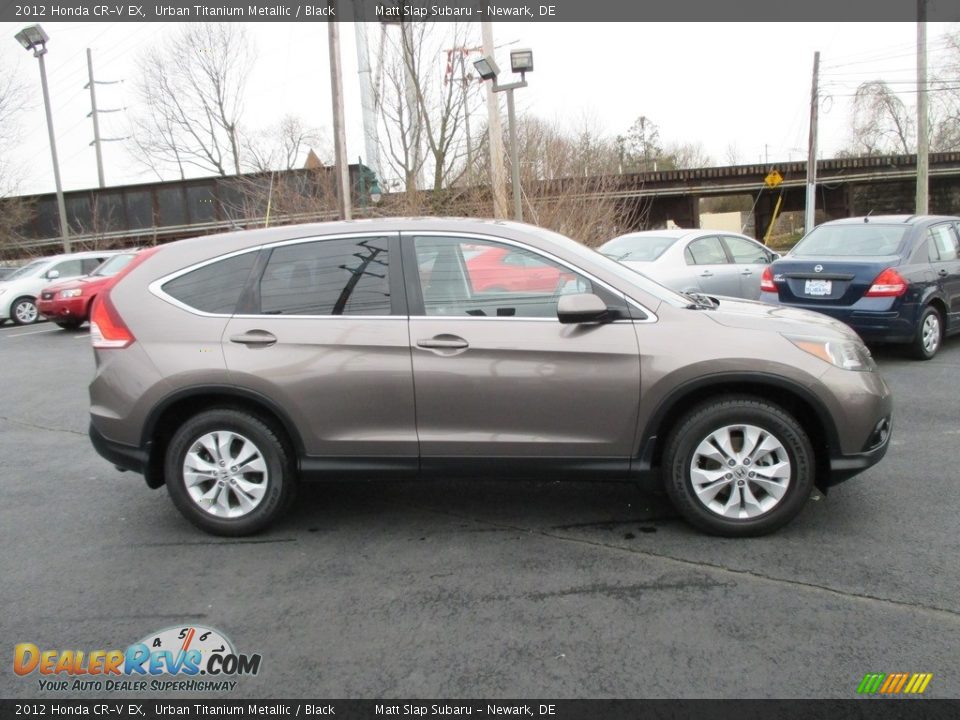 2012 Honda CR-V EX Urban Titanium Metallic / Black Photo #5
