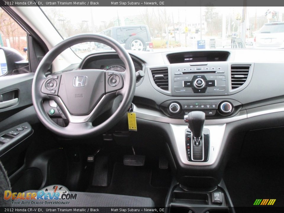 2012 Honda CR-V EX Urban Titanium Metallic / Black Photo #10