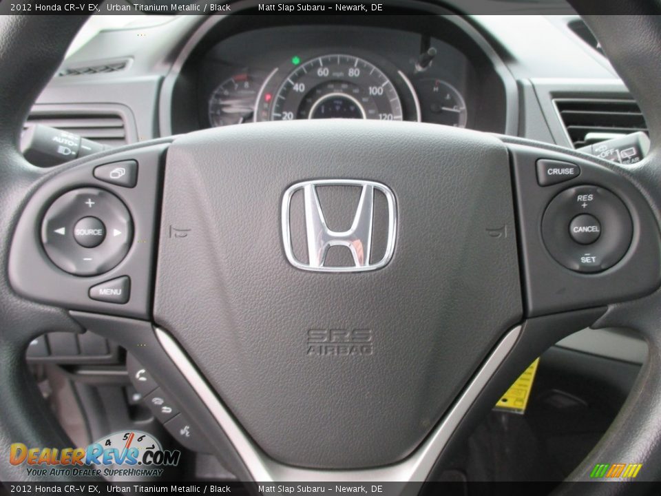 2012 Honda CR-V EX Urban Titanium Metallic / Black Photo #11
