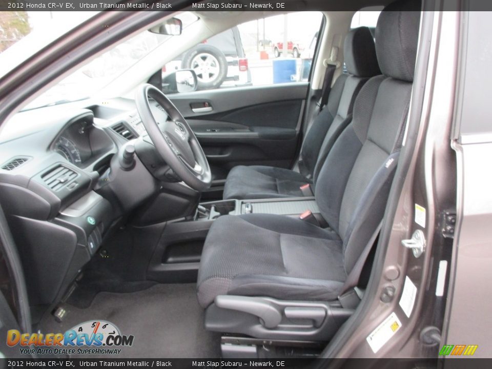2012 Honda CR-V EX Urban Titanium Metallic / Black Photo #13