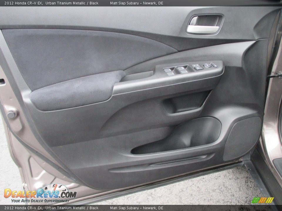 2012 Honda CR-V EX Urban Titanium Metallic / Black Photo #14