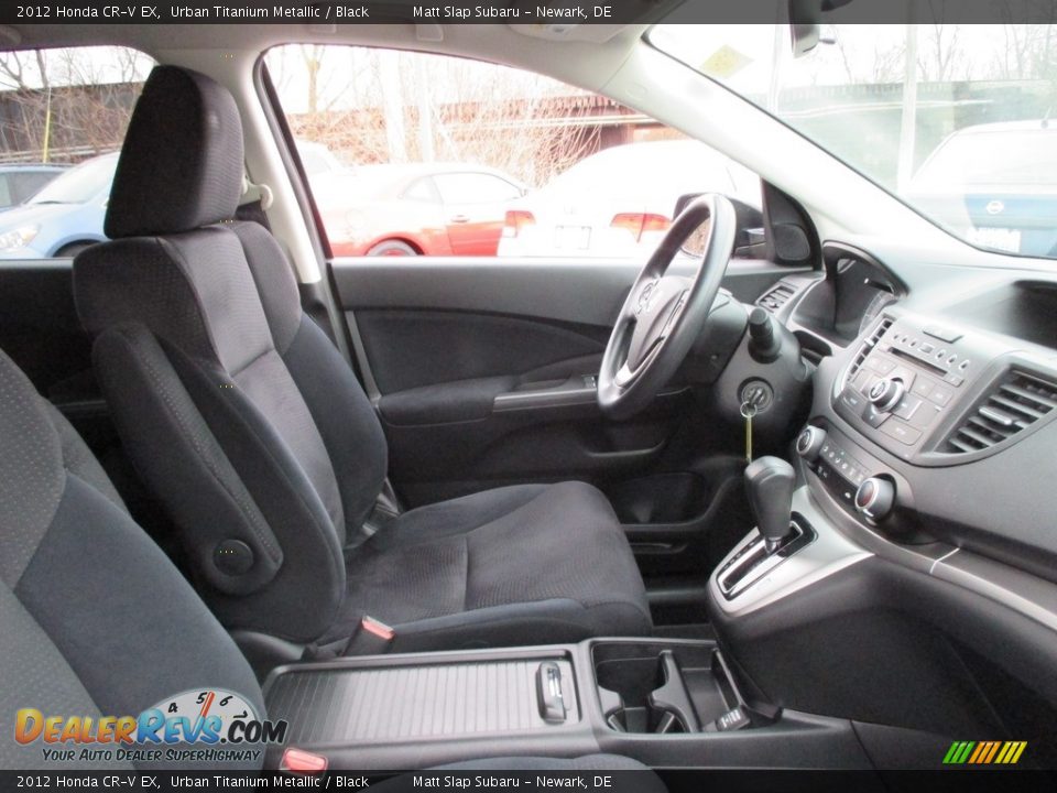 2012 Honda CR-V EX Urban Titanium Metallic / Black Photo #17
