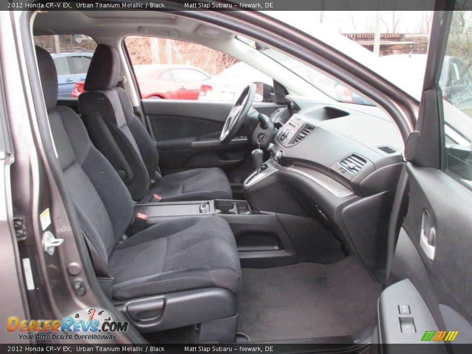 2012 Honda CR-V EX Urban Titanium Metallic / Black Photo #18