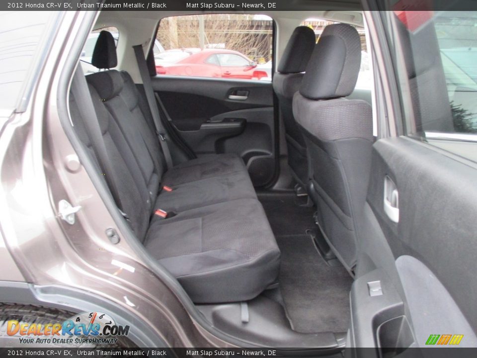 2012 Honda CR-V EX Urban Titanium Metallic / Black Photo #19