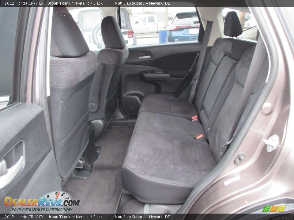 2012 Honda CR-V EX Urban Titanium Metallic / Black Photo #22