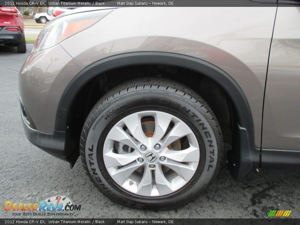 2012 Honda CR-V EX Urban Titanium Metallic / Black Photo #23
