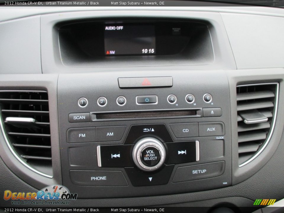2012 Honda CR-V EX Urban Titanium Metallic / Black Photo #26
