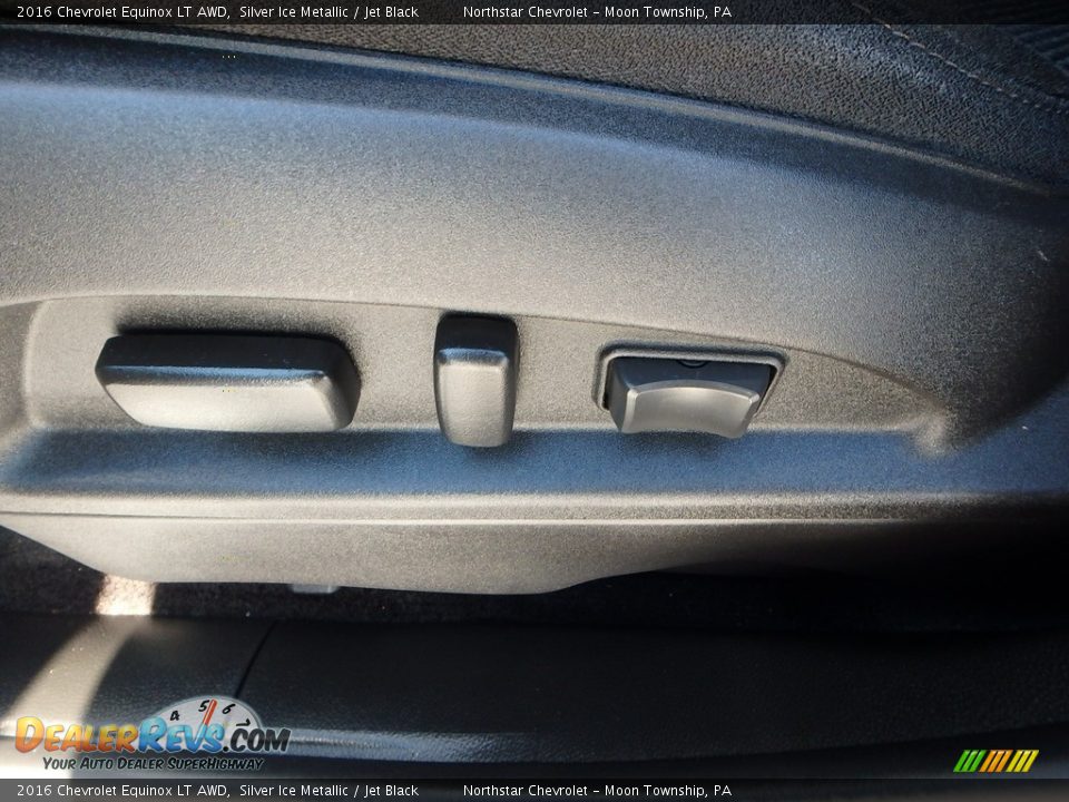 2016 Chevrolet Equinox LT AWD Silver Ice Metallic / Jet Black Photo #25