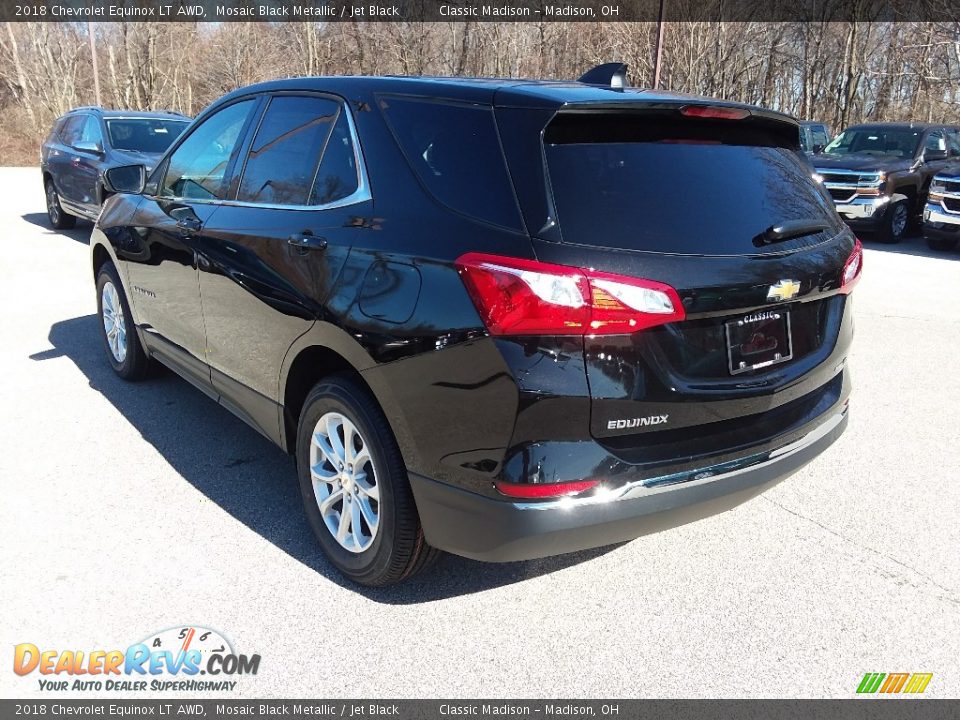 2018 Chevrolet Equinox LT AWD Mosaic Black Metallic / Jet Black Photo #6