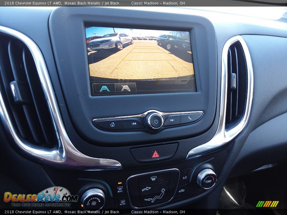 2018 Chevrolet Equinox LT AWD Mosaic Black Metallic / Jet Black Photo #13