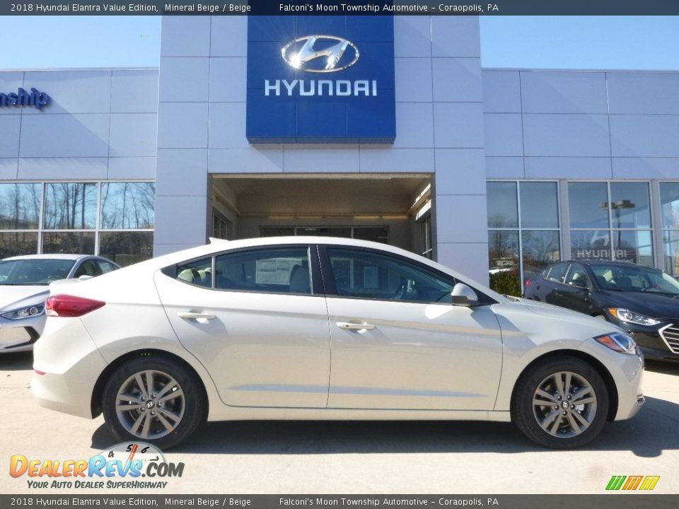 2018 Hyundai Elantra Value Edition Mineral Beige / Beige Photo #1