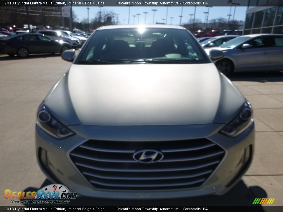 2018 Hyundai Elantra Value Edition Mineral Beige / Beige Photo #4