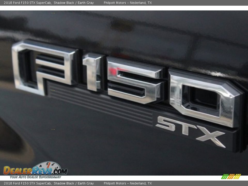 2018 Ford F150 STX SuperCab Shadow Black / Earth Gray Photo #7