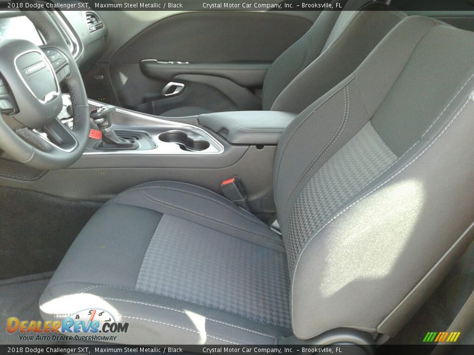 2018 Dodge Challenger SXT Maximum Steel Metallic / Black Photo #9