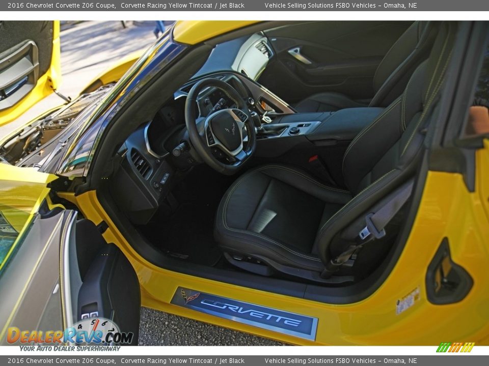 2016 Chevrolet Corvette Z06 Coupe Corvette Racing Yellow Tintcoat / Jet Black Photo #4