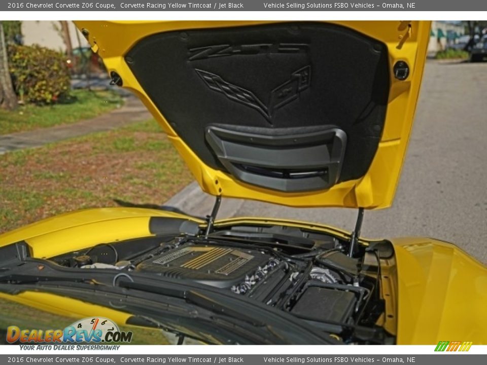 2016 Chevrolet Corvette Z06 Coupe Corvette Racing Yellow Tintcoat / Jet Black Photo #5