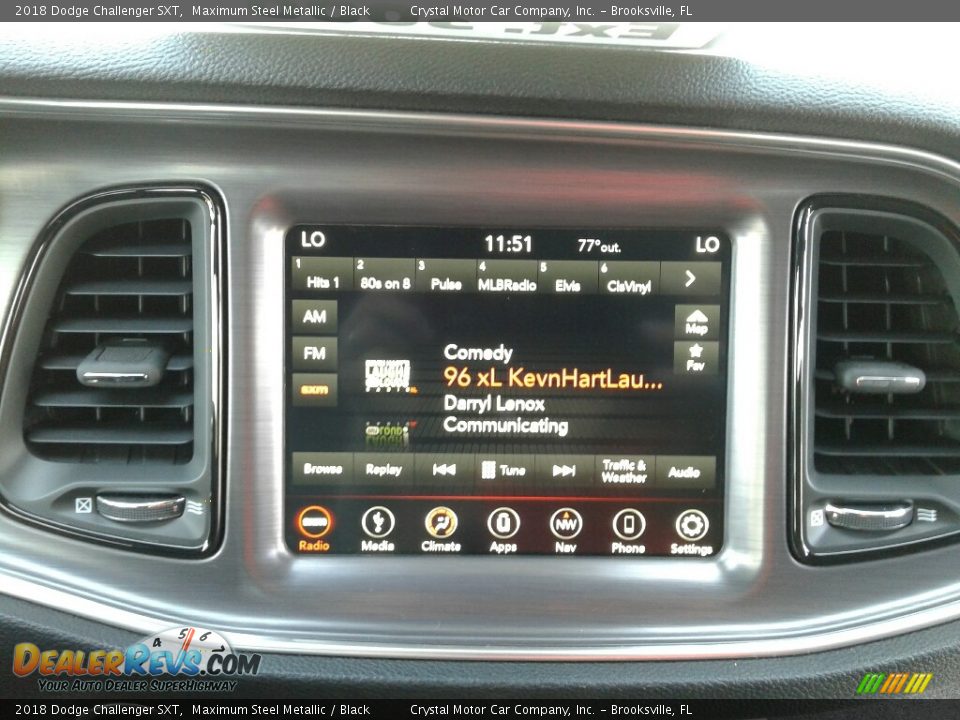 2018 Dodge Challenger SXT Maximum Steel Metallic / Black Photo #15