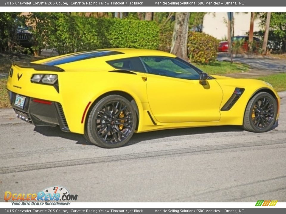 2016 Chevrolet Corvette Z06 Coupe Corvette Racing Yellow Tintcoat / Jet Black Photo #6