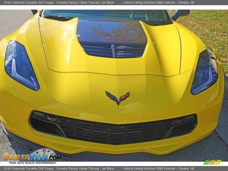 2016 Chevrolet Corvette Z06 Coupe Corvette Racing Yellow Tintcoat / Jet Black Photo #9