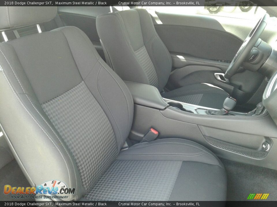 2018 Dodge Challenger SXT Maximum Steel Metallic / Black Photo #17
