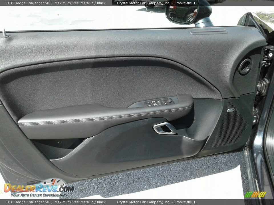 2018 Dodge Challenger SXT Maximum Steel Metallic / Black Photo #18