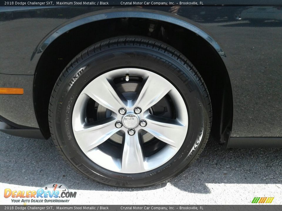 2018 Dodge Challenger SXT Maximum Steel Metallic / Black Photo #21